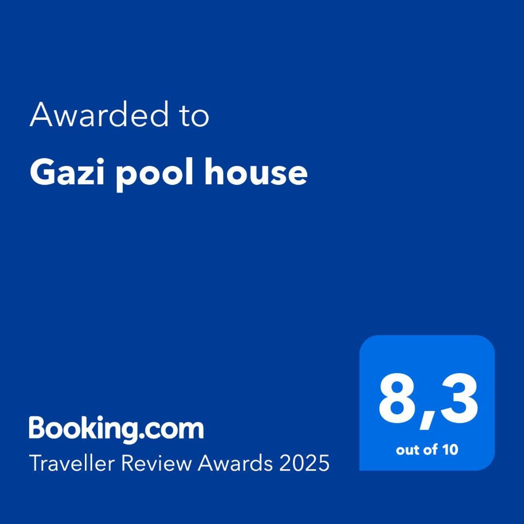 Gazi Pool House Appartement Athene Buitenkant foto